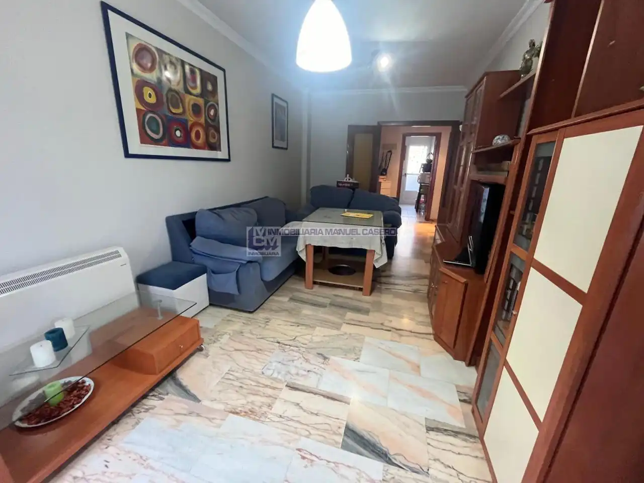 Sala de estar de Piso en venta en Cáceres con Aire acondicionado, Calefacción y Terraza