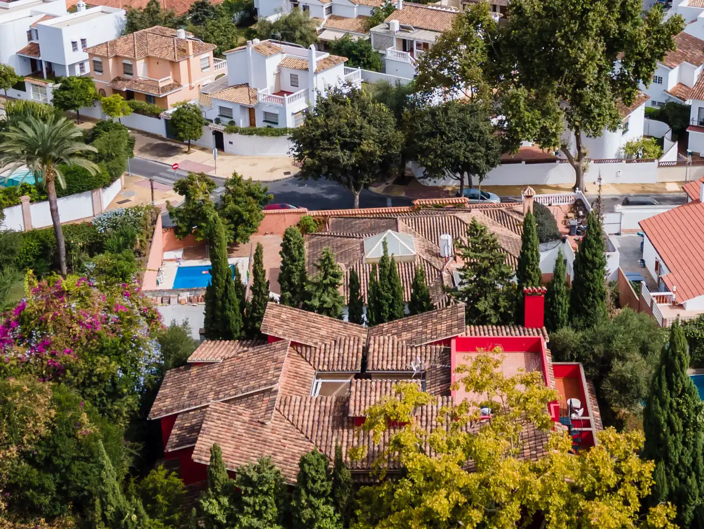 Vista exterior de Casa o chalet en venta en Marbella con Aire acondicionado, Jardín privado y Terraza