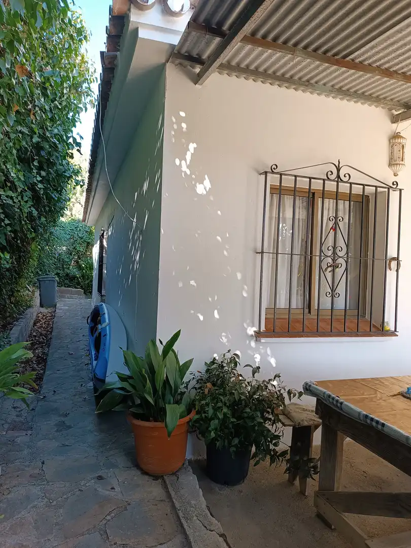 Vista exterior de Finca rústica en venta en Estepona con Jardín privado, Terraza y Amueblado