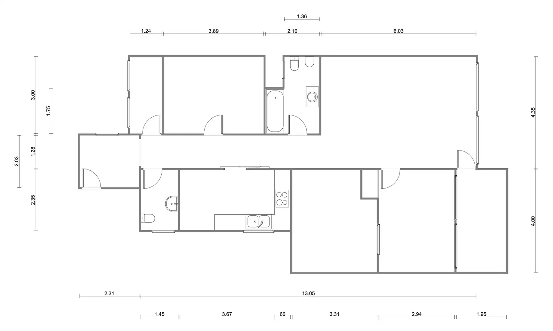 Piso en venta en Barcelona con Aire acondicionado, Calefacción y Parquet