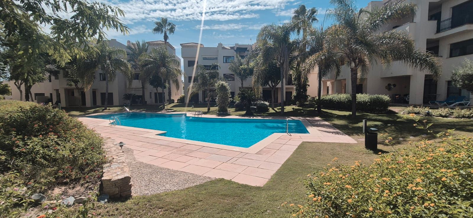 Swimming pool of Apartment to rent in San Javier  with Air Conditioner, Heating and Terrace