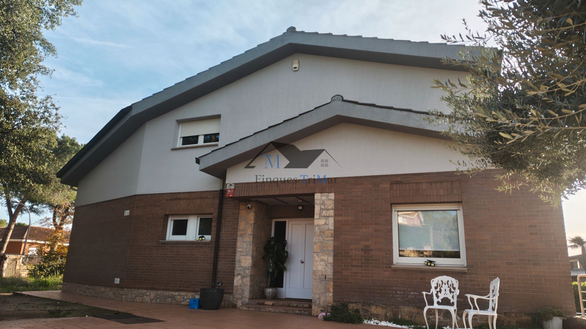 Exterior view of House or chalet for sale in Igualada  with Air Conditioner, Heating and Private garden