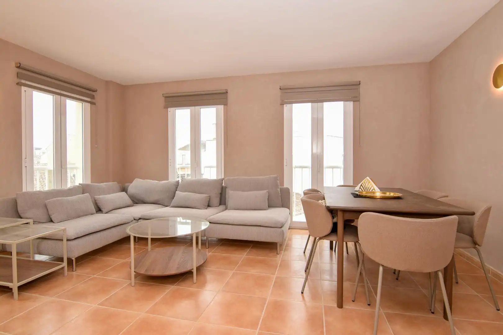 Wohnzimmer von Wohnung zum Verkauf in Artà mit Klimaanlage, Heizung und Terrasse
