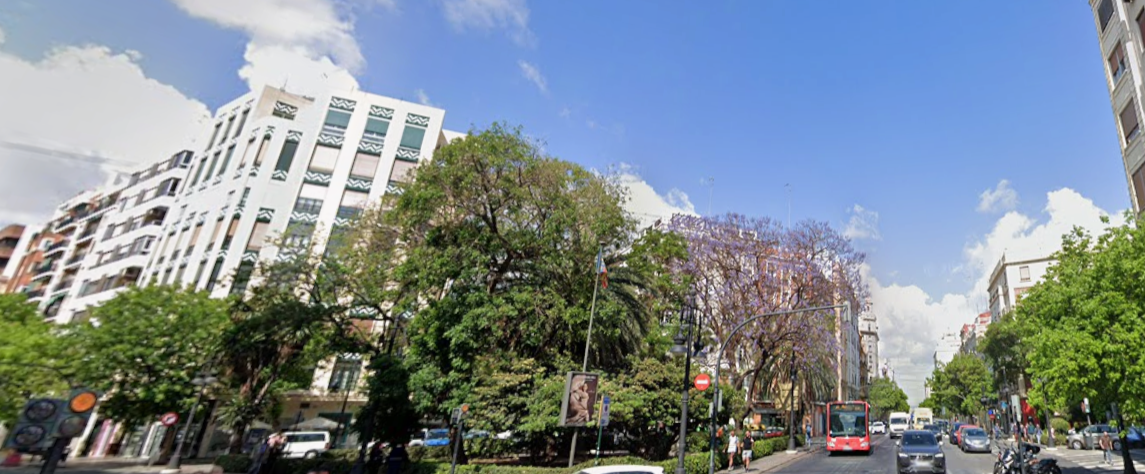 Vista exterior de Pis en venda en  Valencia Capital amb Aire condicionat