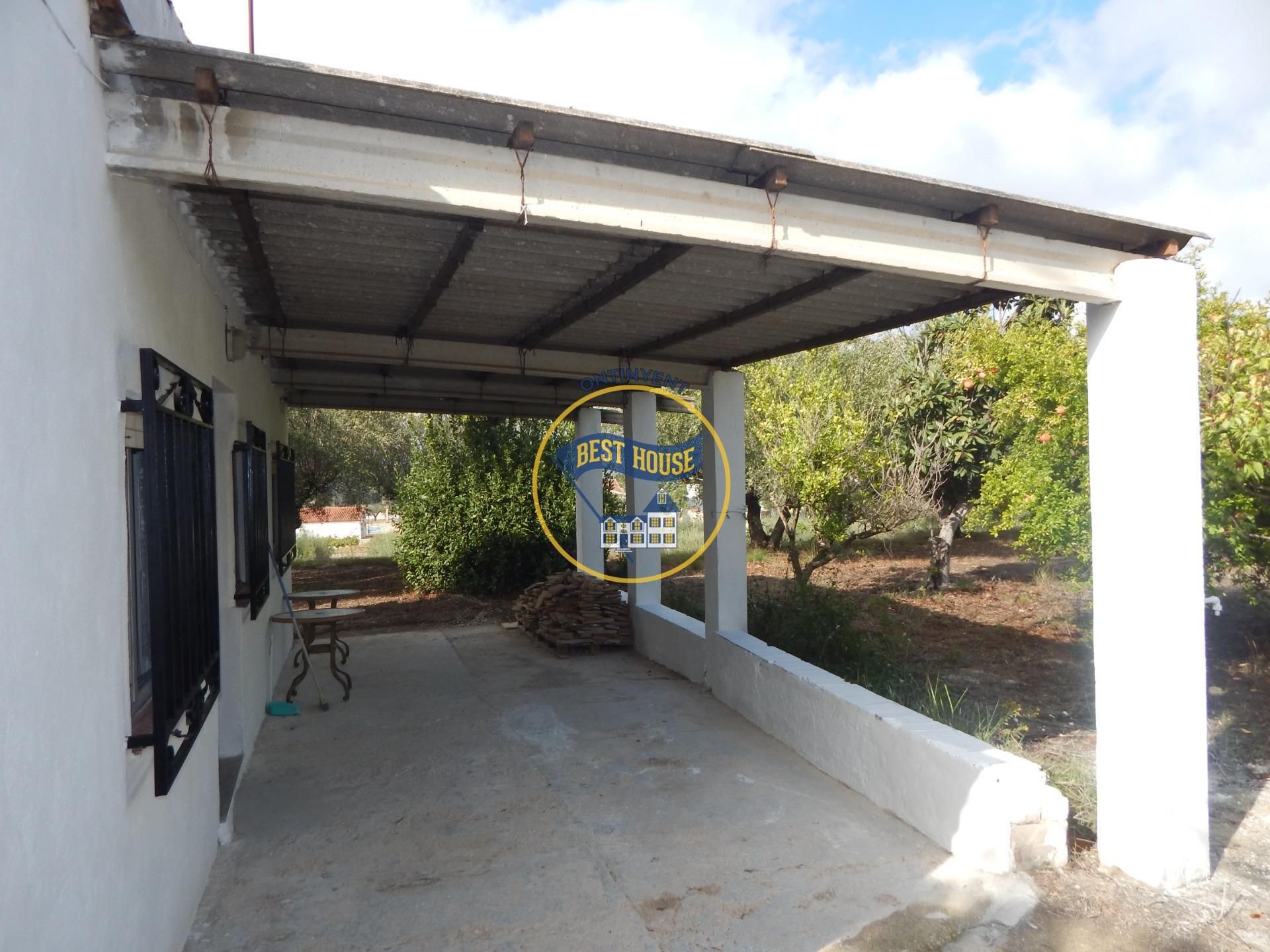 Vista exterior de Casa o xalet en venda en Ontinyent amb Jardí privat