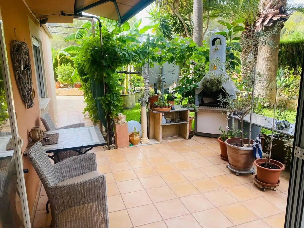 Garden of Flat for sale in Sant Llorenç des Cardassar  with Air Conditioner, Heating and Private garden