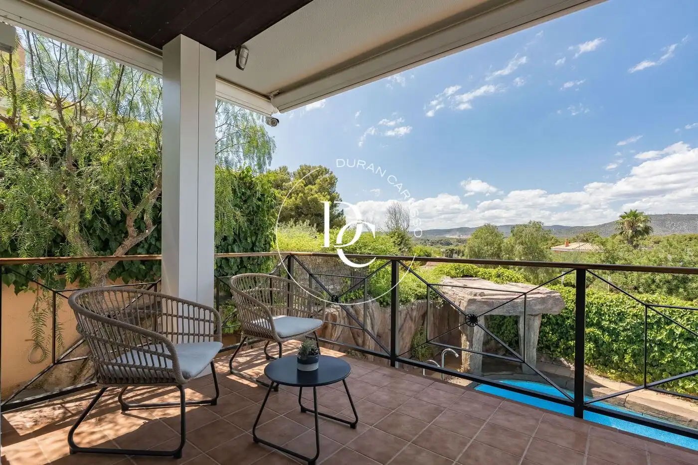 Terrace of Houses for sale in Sant Pere de Ribes  with Air Conditioner, Heating and Private garden