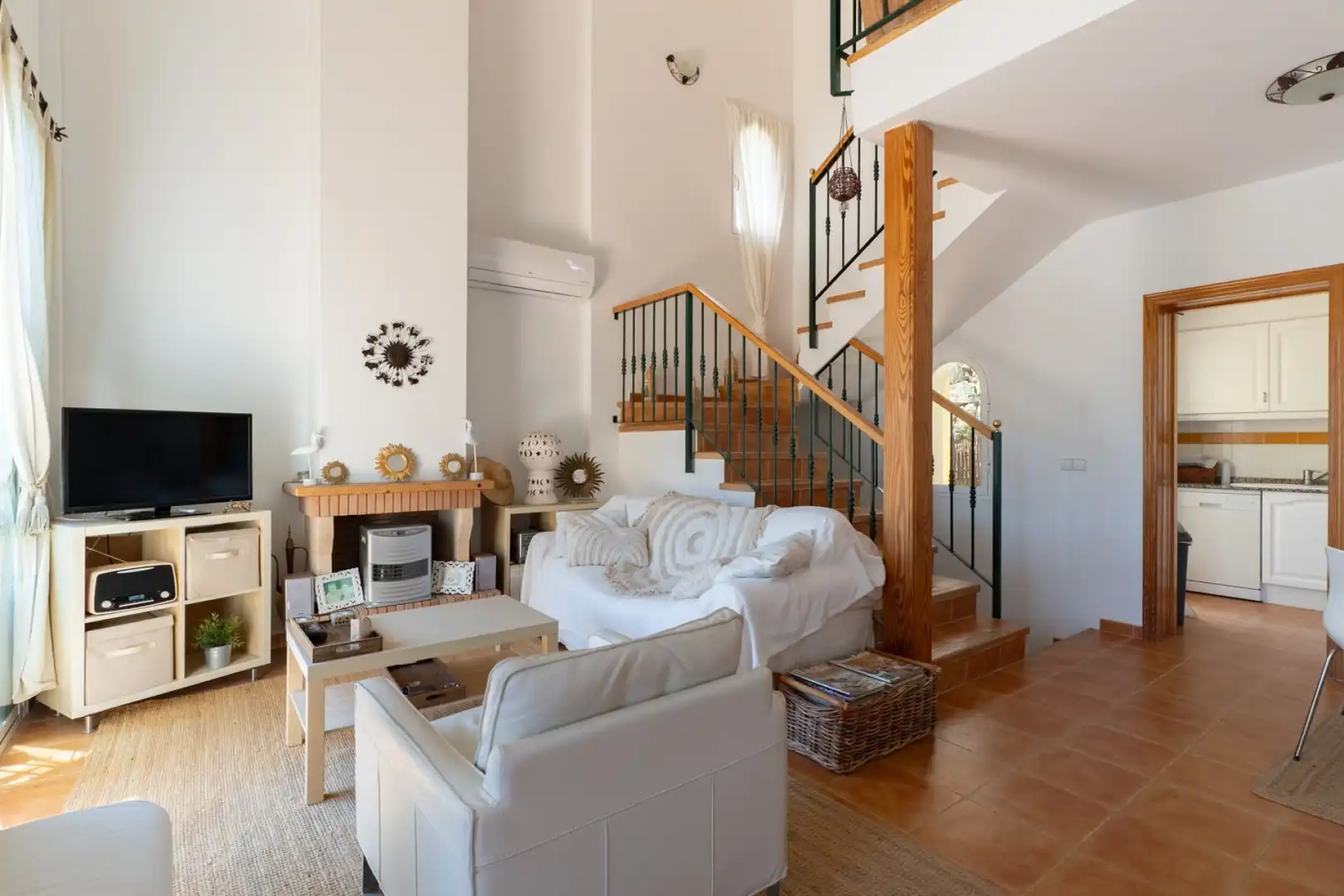 Sala de estar de Piso en venta en Altea con Aire acondicionado, Calefacción y Terraza