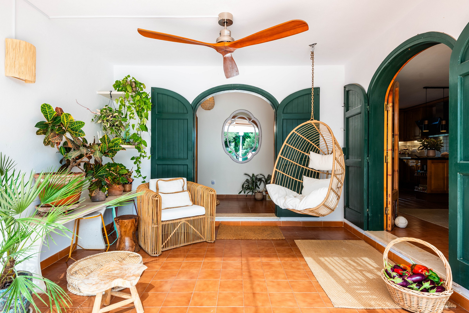 Balcony of House or chalet for sale in Ciutadella de Menorca  with Air Conditioner, Heating and Private garden