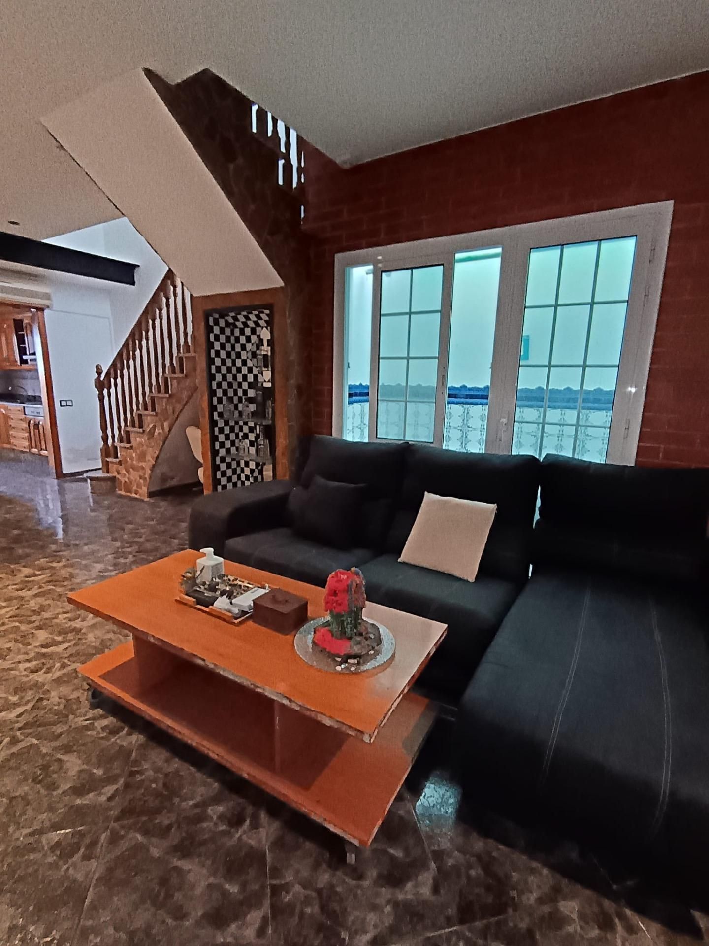 Living room of House or chalet for sale in Calella  with Air Conditioner, Terrace and Storage room