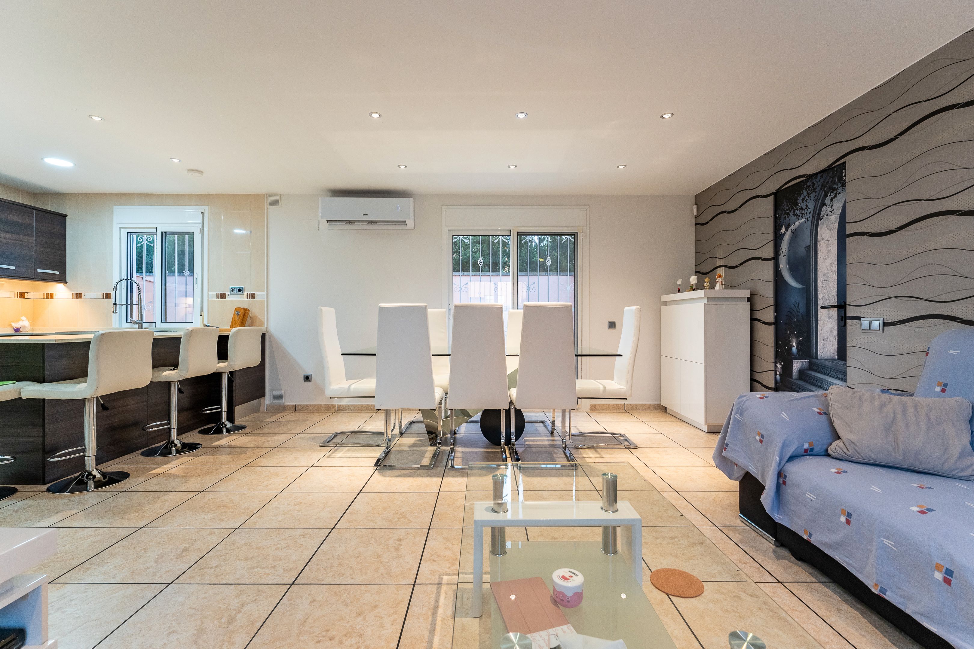 Dining room of House or chalet for sale in L'Albiol  with Air Conditioner, Heating and Private garden