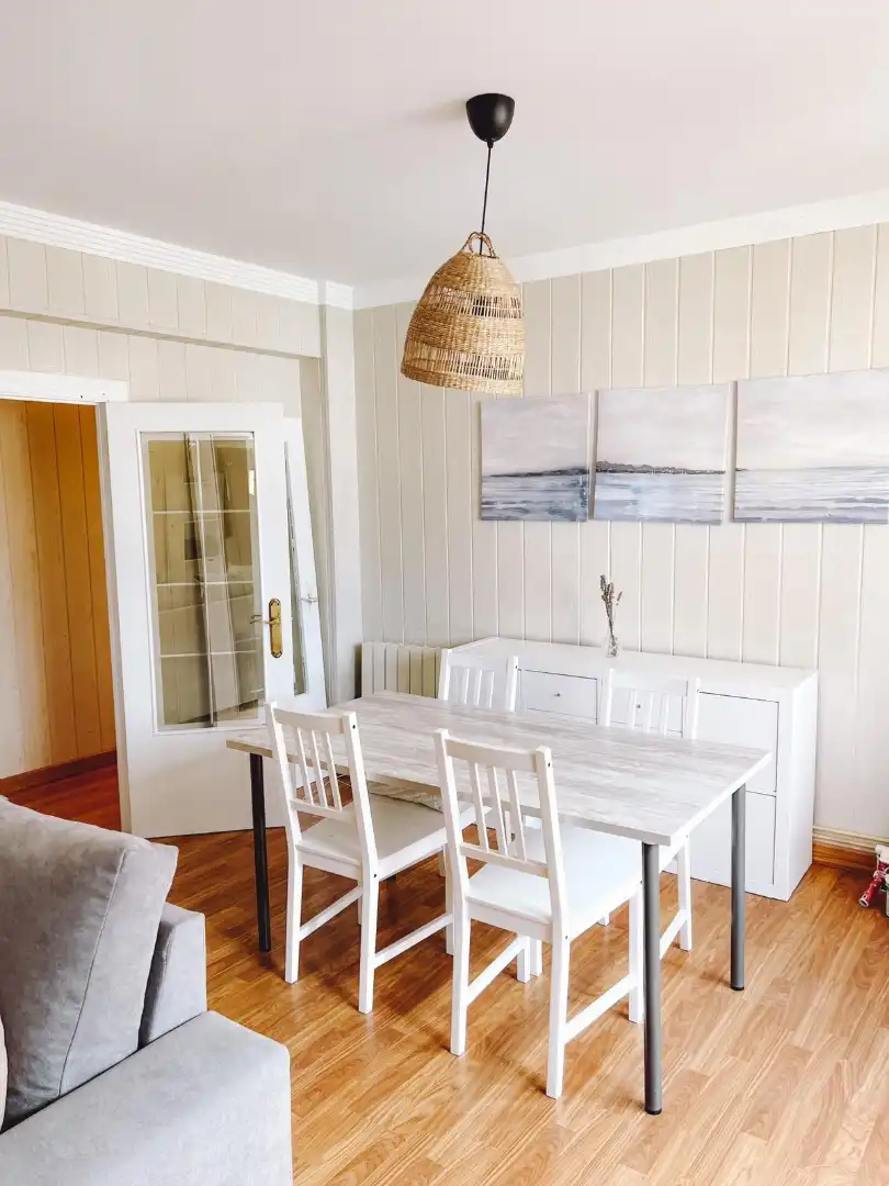 Dining room of Flat for rent in Castro-Urdiales  with Heating, Terrace and Furnished