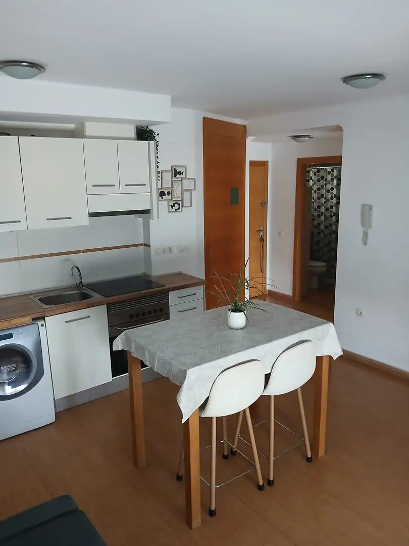 Cocina de Apartamento en venta en El Verger con Trastero y Piscina
