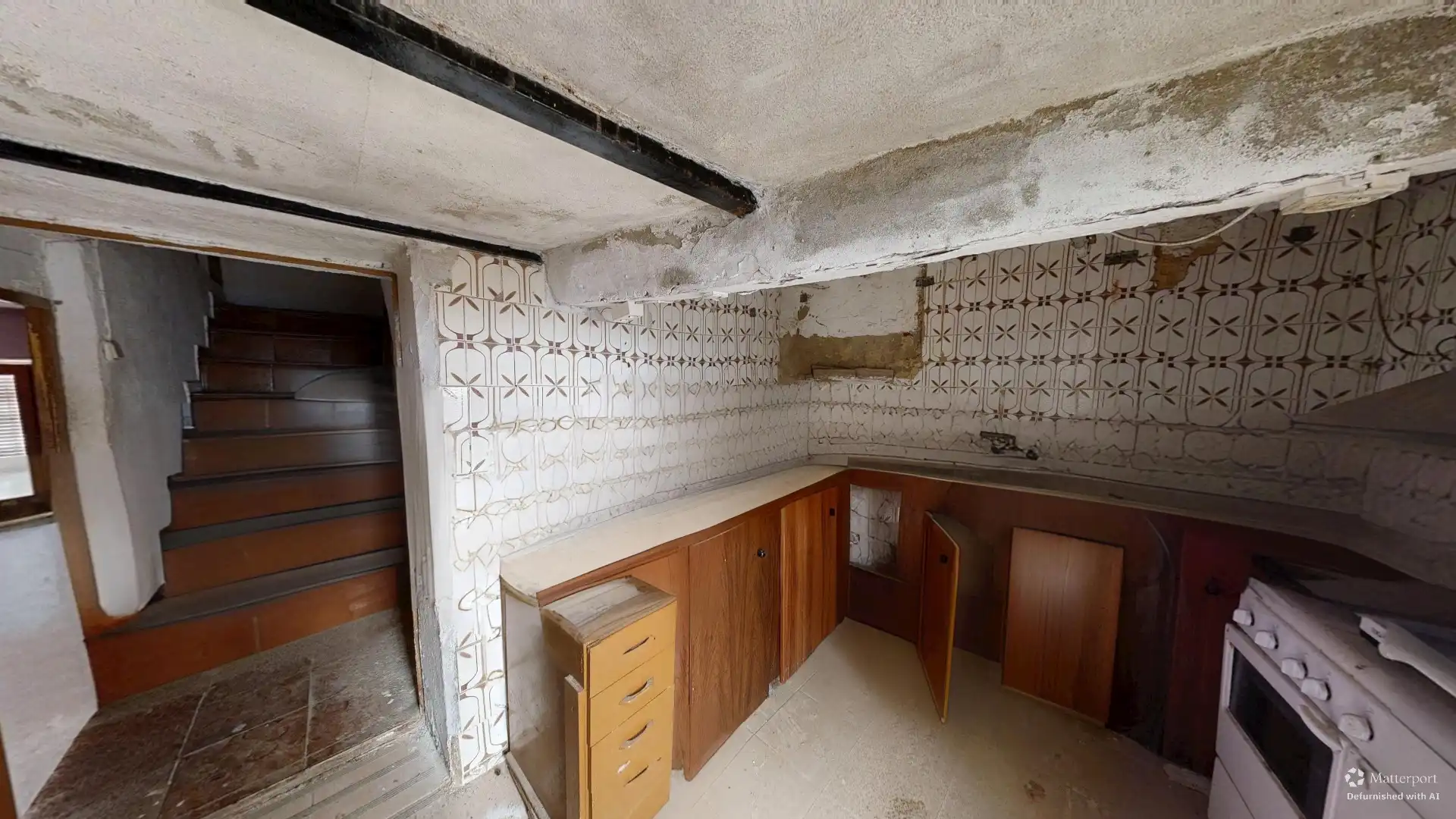 Cocina de Casa adosada en venta en Chinchilla de Monte-Aragón con Terraza y Amueblado