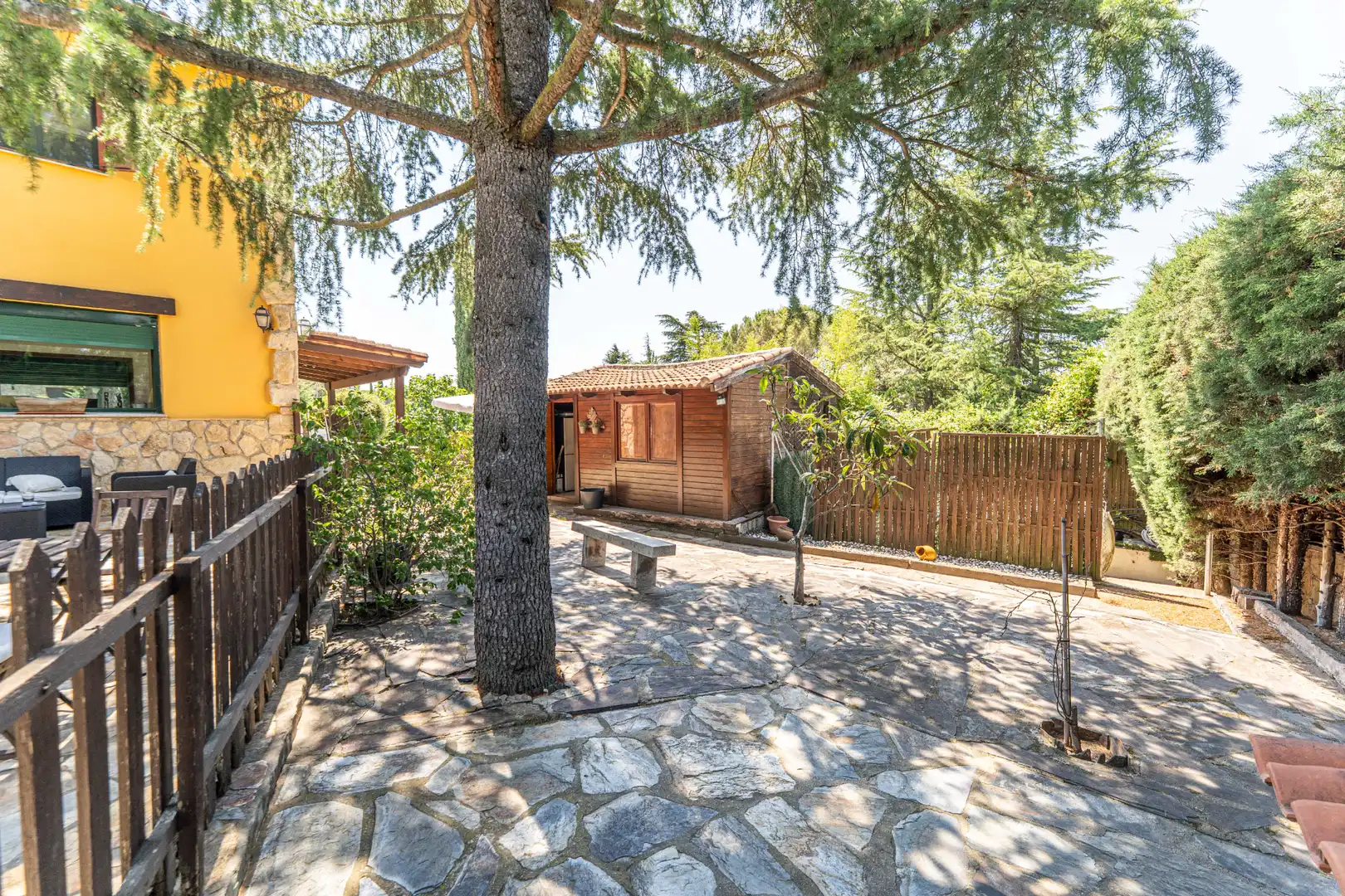 Jardí de Casa o xalet en venda en Alpedrete amb Calefacció, Jardí privat i Terrassa