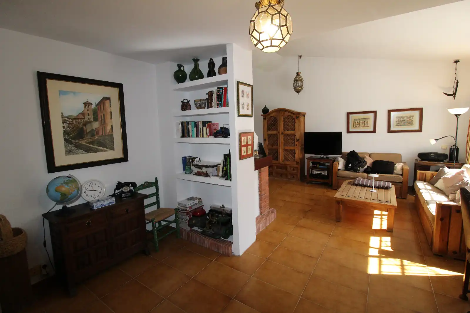 Living room of Houses for sale in Úbeda  with Heating, Private garden and Swimming Pool
