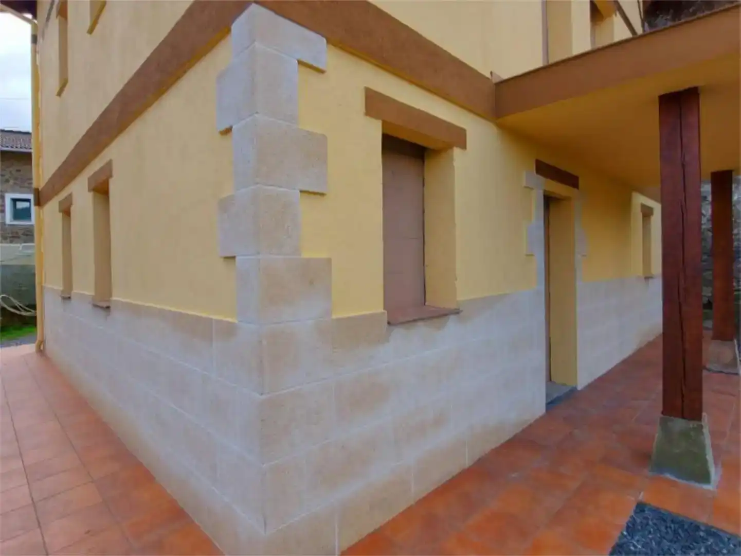 Vista exterior de Casa o chalet en venta en Zeanuri con Balcón