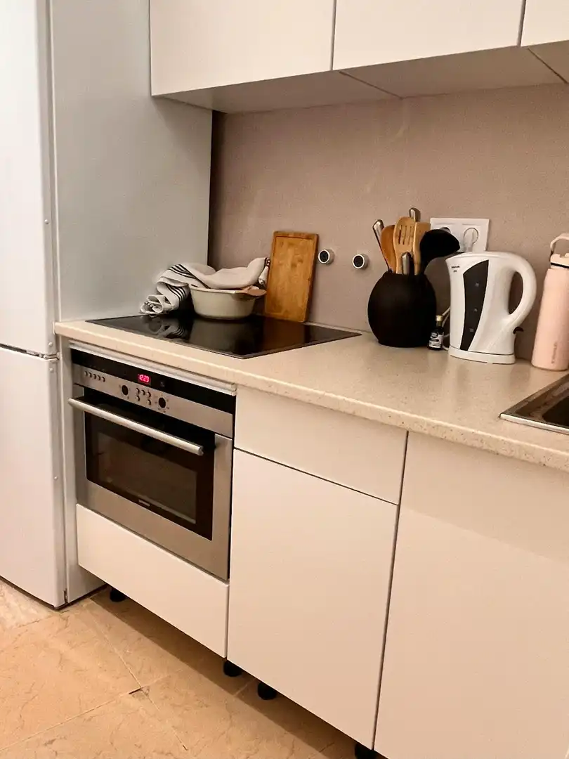 Kitchen of Flat for share in L'Hospitalet de Llobregat  with Heating, Furnished and Washing machine