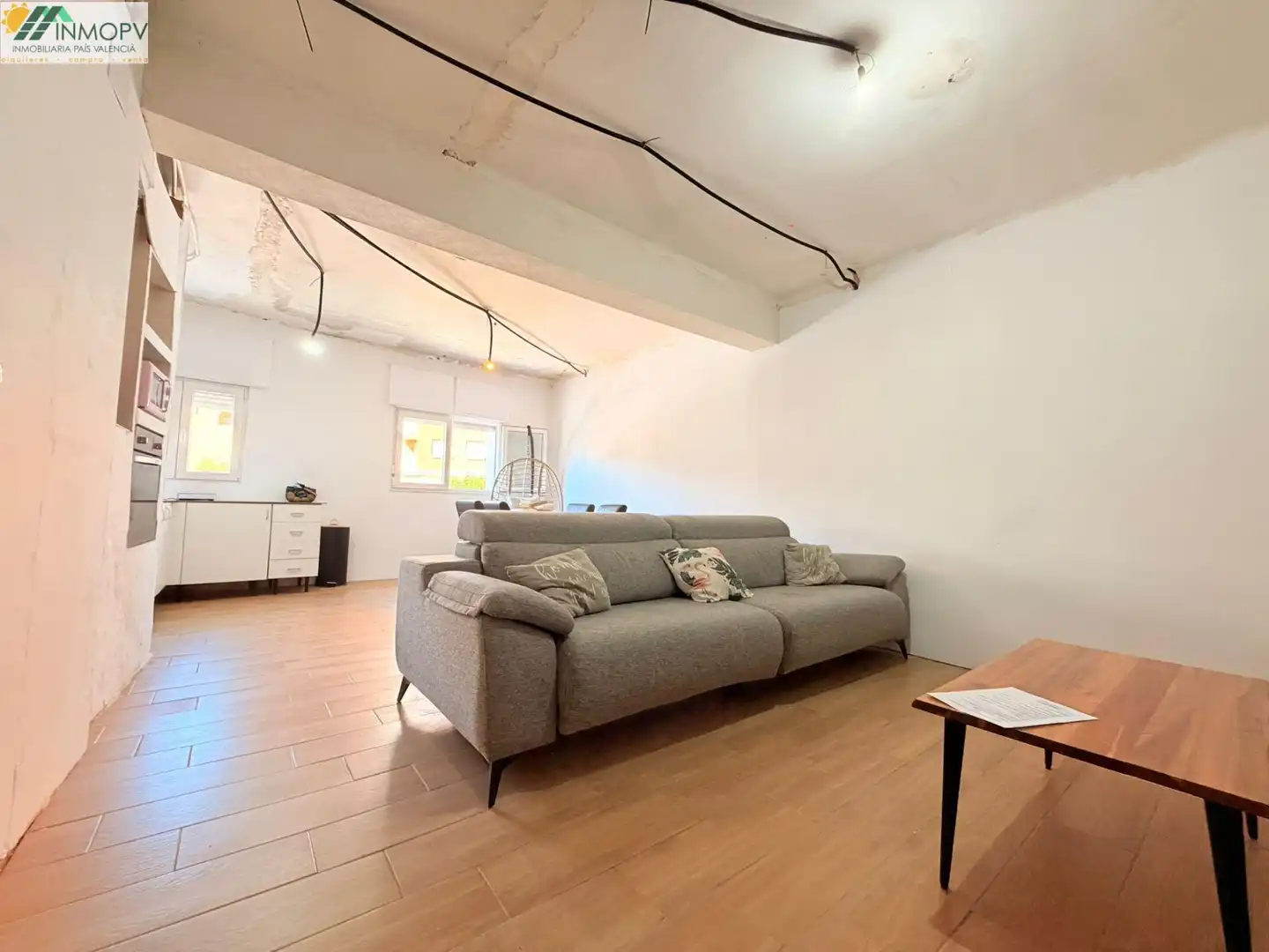 Sala de estar de Casa adosada en venta en Vinaròs con Terraza, Trastero y Amueblado
