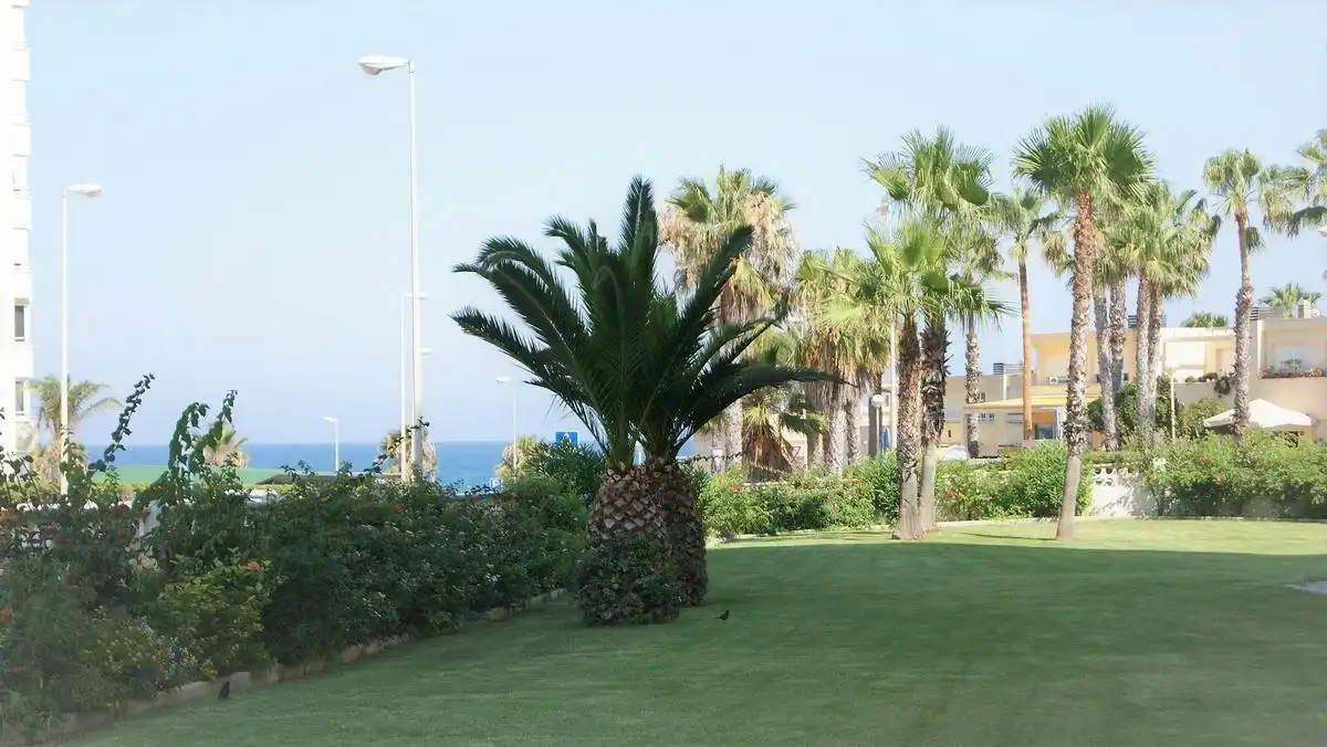 Jardín de Apartamento en venta en Alicante / Alacant con Aire acondicionado, Calefacción y Jardín privado