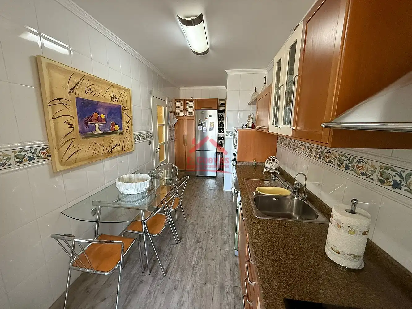 Cuina de Apartament en venda en Vélez-Málaga amb Jardí privat, Terrassa i Piscina