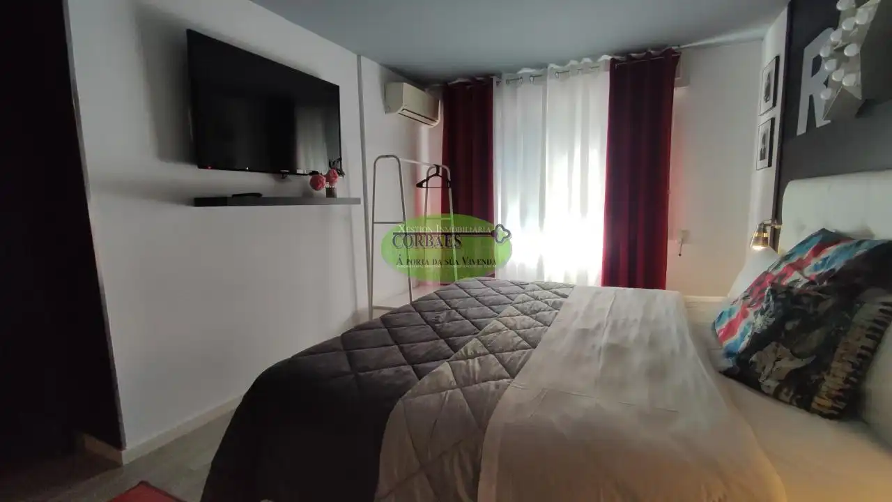 Schlafzimmer von Geschaftsraum zum Verkauf in Taboadela mit Klimaanlage und Möbliert