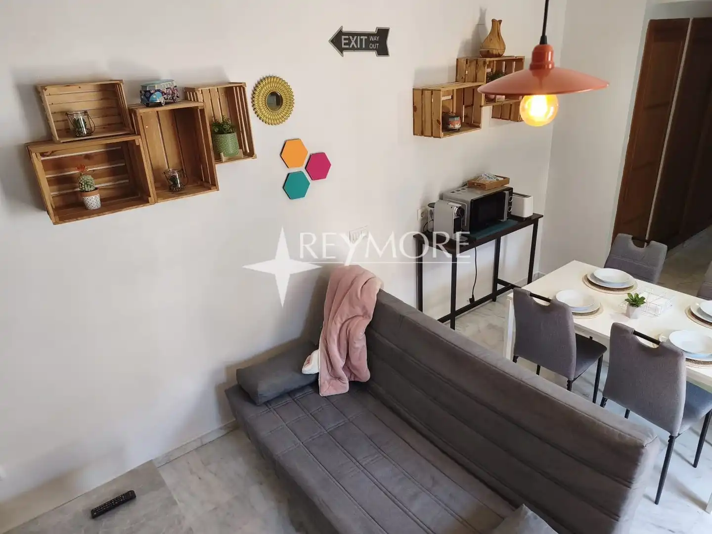 Sala d'estar de Dúplex de lloguer en Córdoba amb Aire condicionat, Calefacció i Moblat
