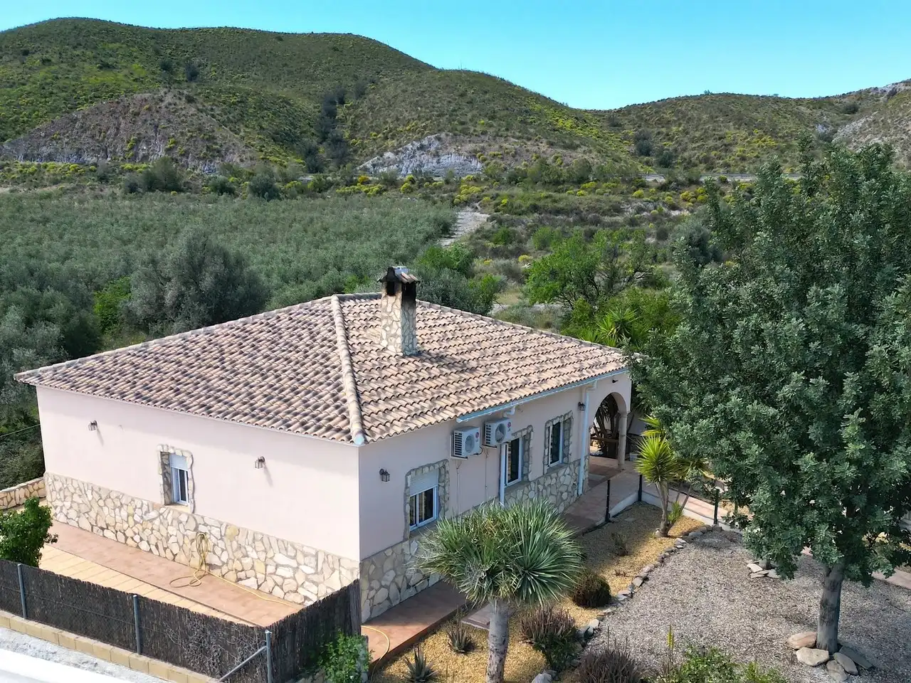 Vista exterior de Casa o chalet en venta en Cantoria con Aire acondicionado y Terraza