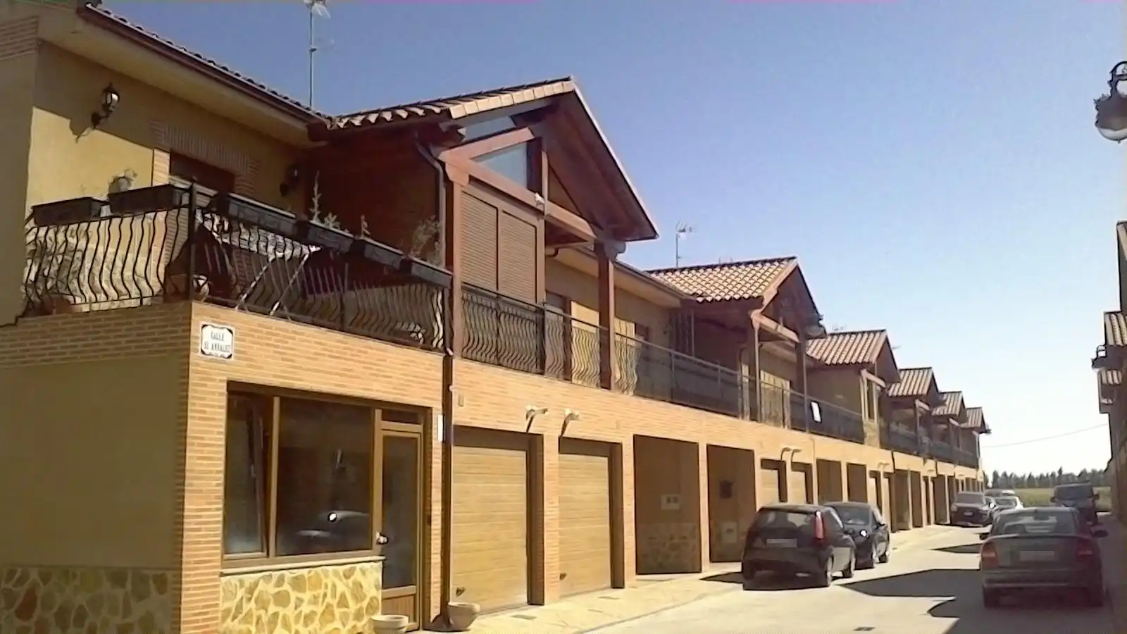 Vista exterior de Casa adosada en venta en Villanueva de Azoague con Jardín privado