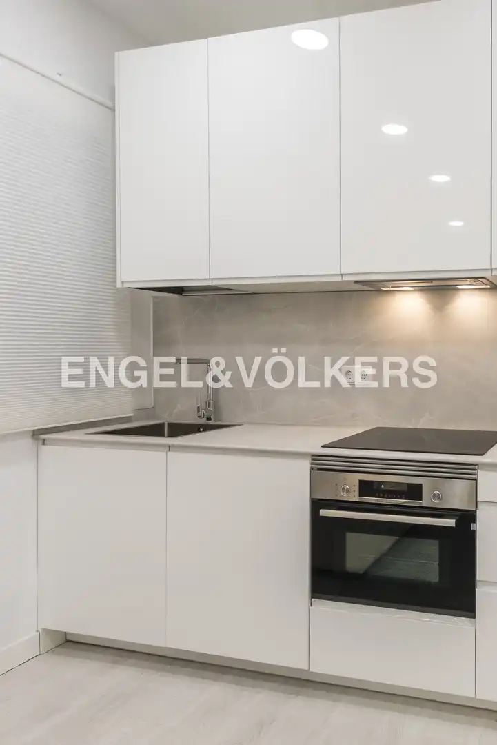 Cocina de Apartamento de alquiler en Madrid con Aire acondicionado y Calefacción