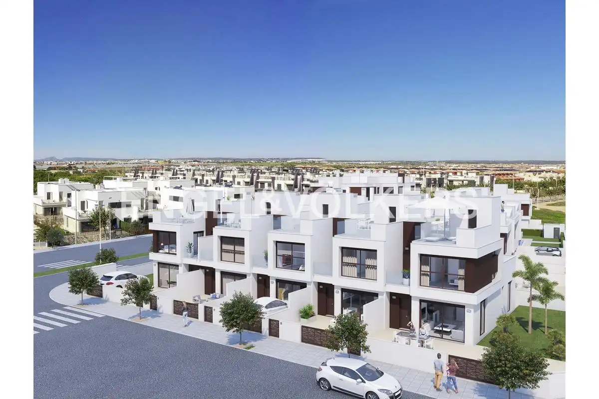 Vista exterior de Apartamento en venta en Pilar de la Horadada con Aire acondicionado, Calefacción y Terraza