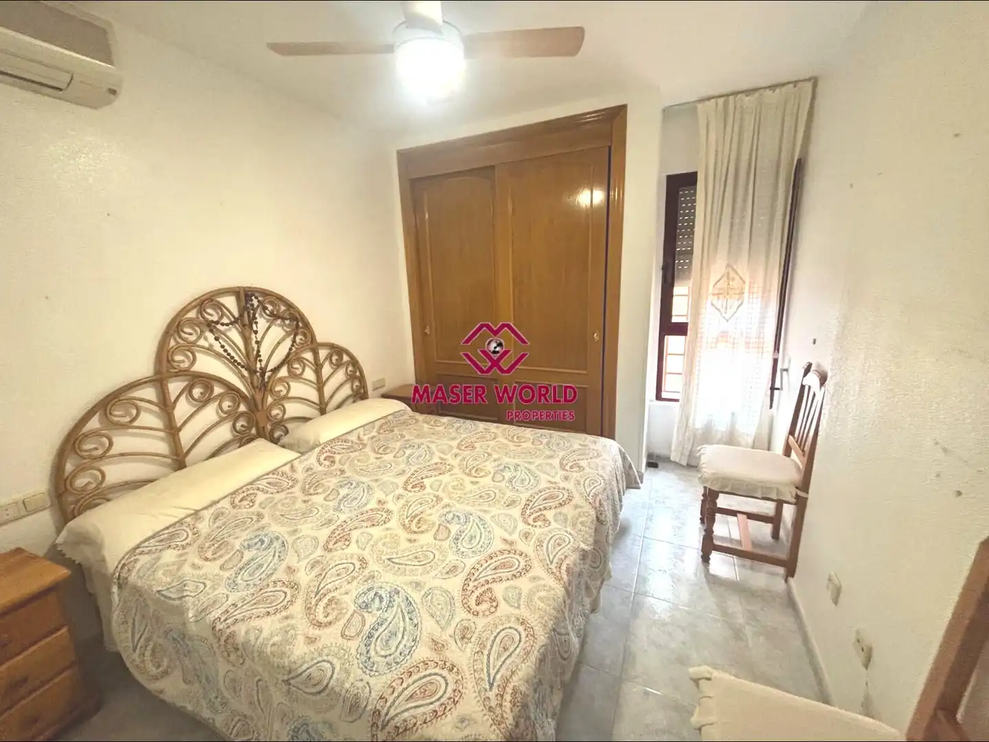 Dormitori de Apartament en venda en San Javier amb Aire condicionat, Calefacció i Jardí privat