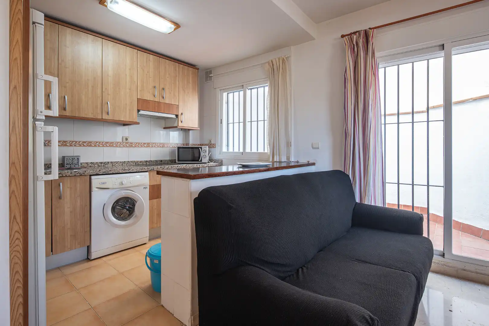 Cocina de Piso en venta en Güéjar Sierra con Aire acondicionado, Terraza y Amueblado