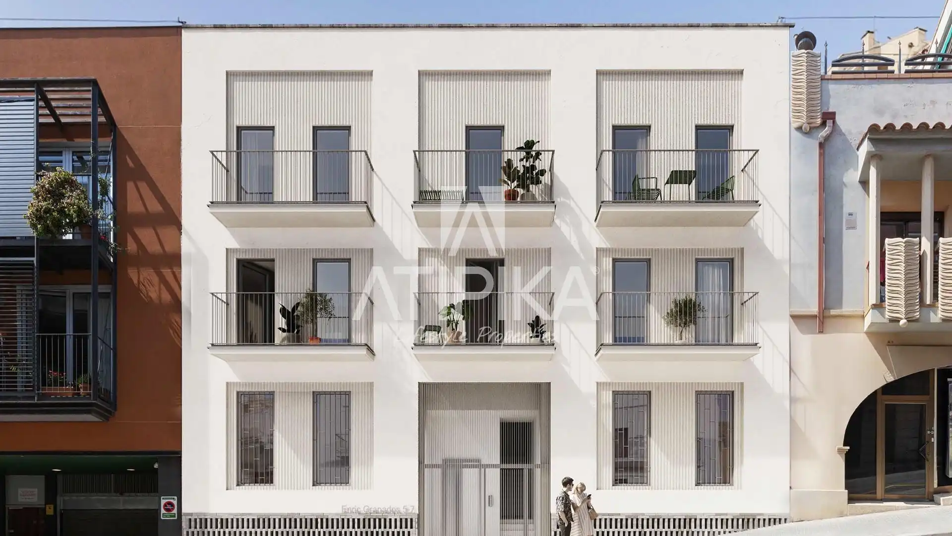 Vista exterior de Àtic en venda en Sant Cugat del Vallès amb Aire condicionat, Calefacció i Parquet