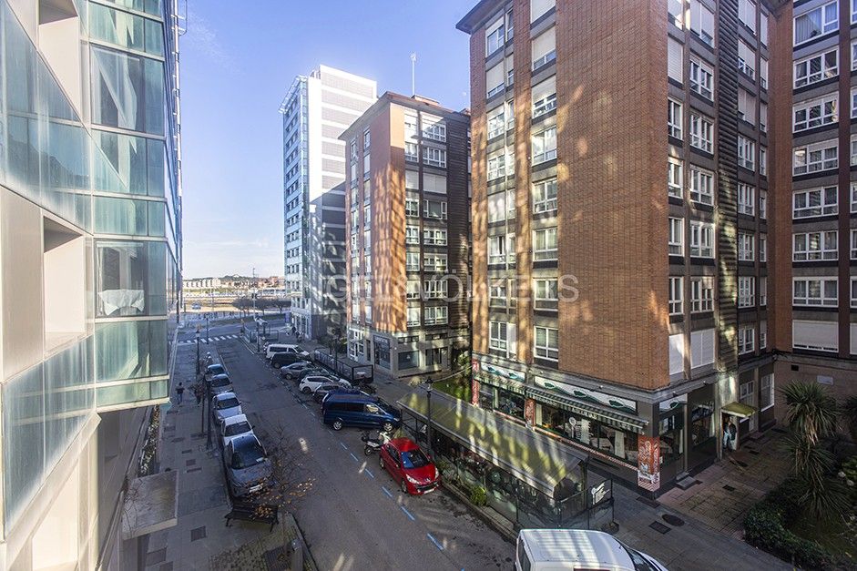 Exterior view of Apartment for sale in Gijón   with Heating, Parquet flooring and Terrace