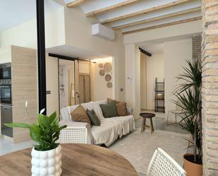 Sala d'estar de Estudi per a compartir en  Valencia Capital amb Aire condicionat i Terrassa