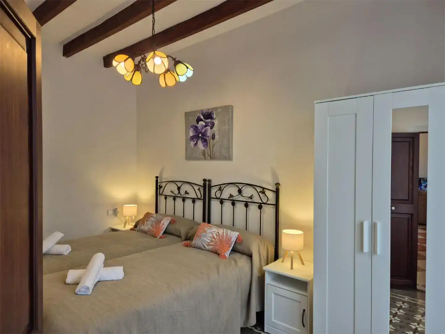 Bedroom of Flat for rent in Ariany  with Air Conditioner, Private garden and Storage room