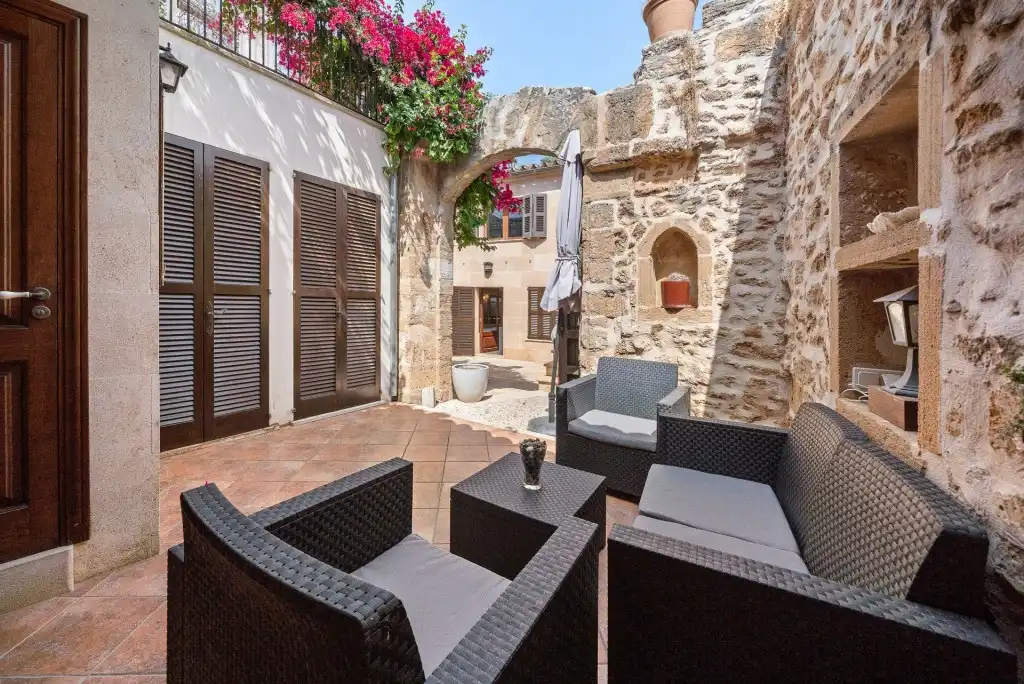 Terrassa de Finca rústica en venda en Alcúdia amb Aire condicionat, Calefacció i Jardí privat