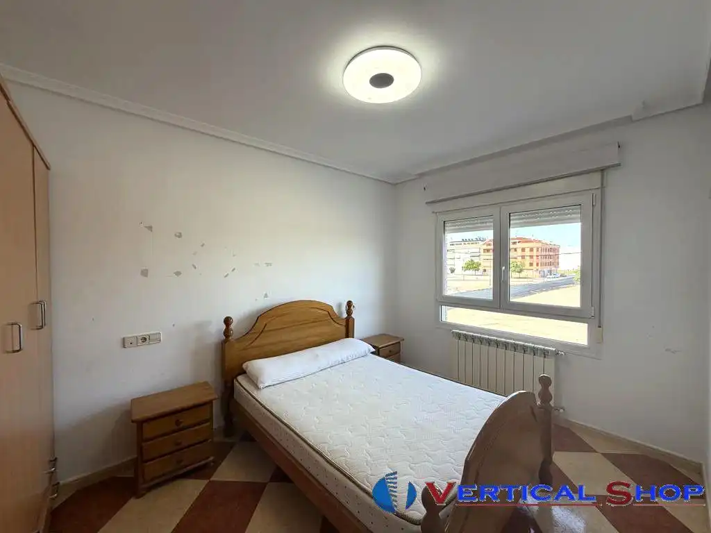 Bedroom of Flat for sale in Caudete  with Air Conditioner, Heating and Storage room