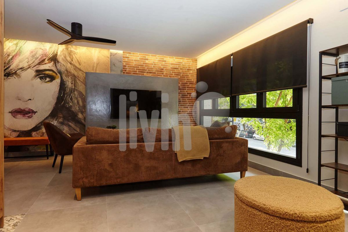 Living room of Flat for sale in  Jaén Capital  with Air Conditioner, Heating and Furnished