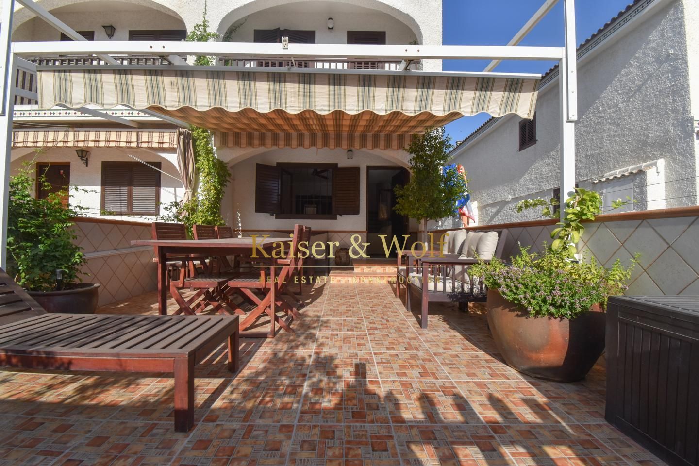 Terrace of House or chalet for sale in Santa Pola  with Air Conditioner