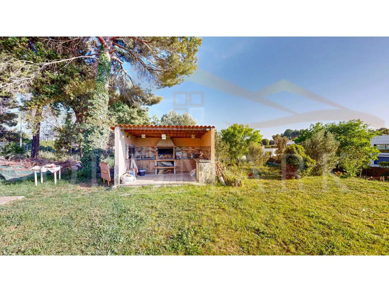 Jardí de Casa o xalet en venda en Sabadell amb Aire condicionat, Jardí privat i Terrassa