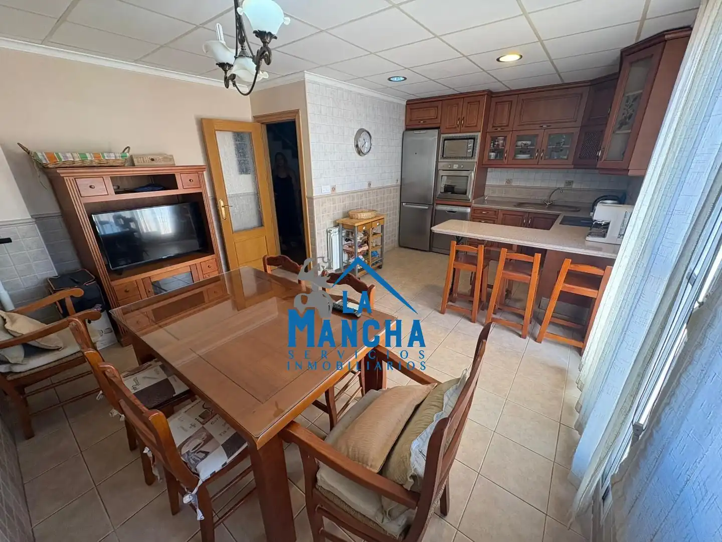Kitchen of Detached homes for sale in  Albacete Capital  with Air Conditioner, Heating and Private garden