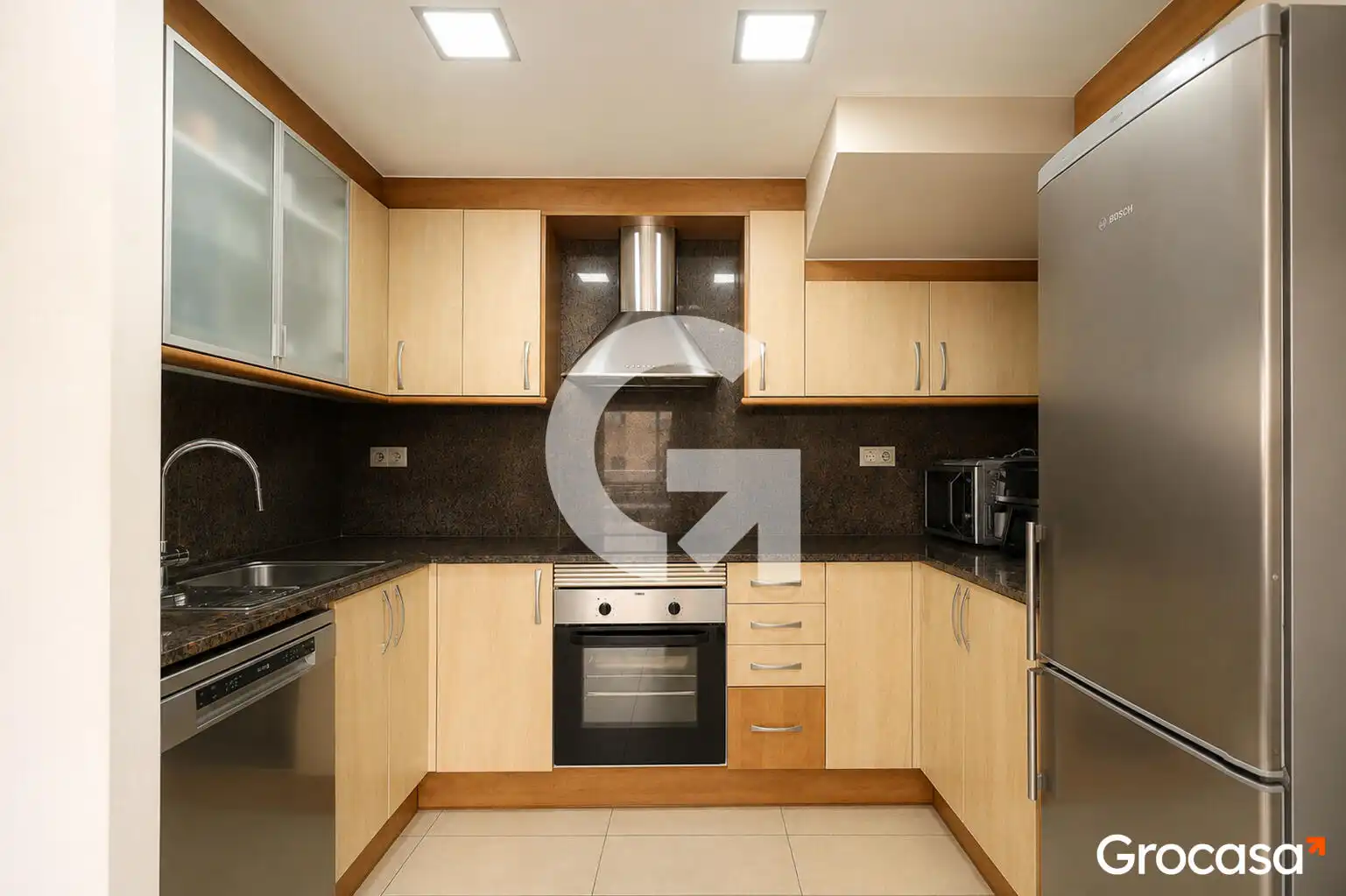 Kitchen of Flat for sale in Rubí  with Air Conditioner, Heating and Oven