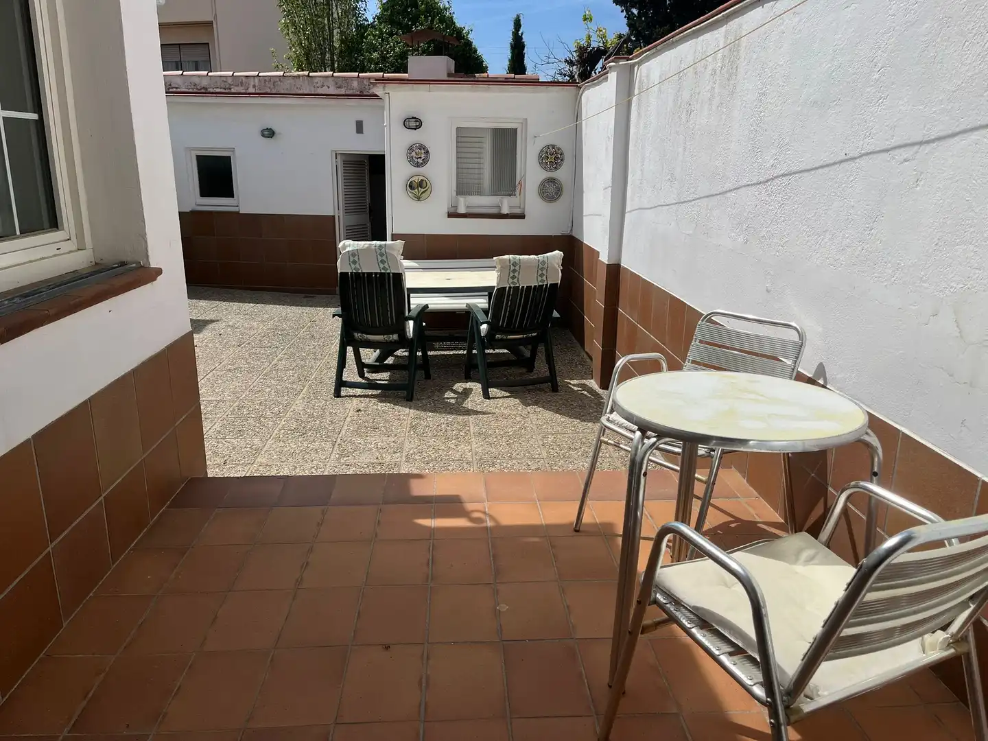 Terraza de Casa adosada en venta en Esparreguera con Calefacción, Trastero y Amueblado