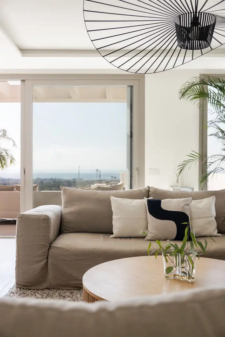 Wohnzimmer von Dachboden zum Verkauf in Marbella mit Terrasse und Balkon