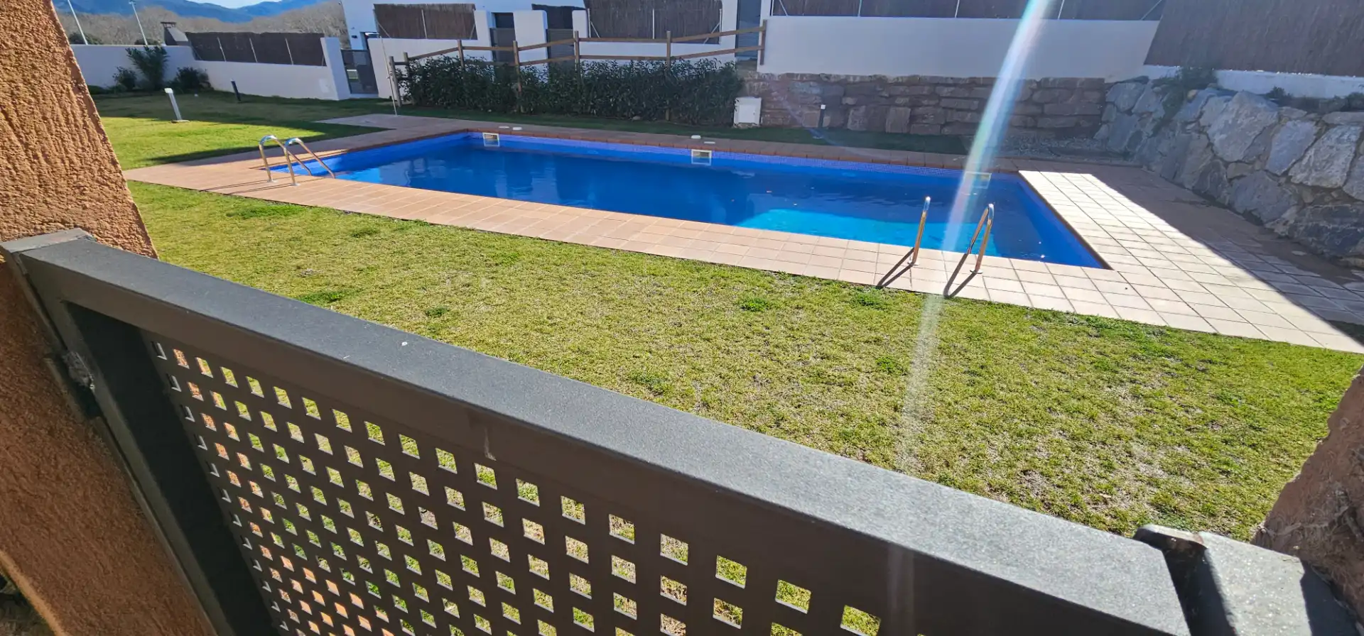 Piscina de Casa adosada en venda en Arbúcies amb Jardí privat, Terrassa i Traster