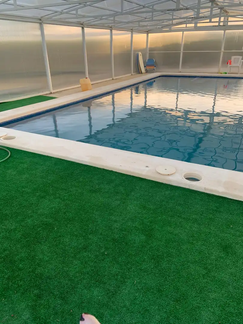 Piscina de Casa o xalet en venda en Caravaca de la Cruz amb Aire condicionat, Jardí privat i Traster