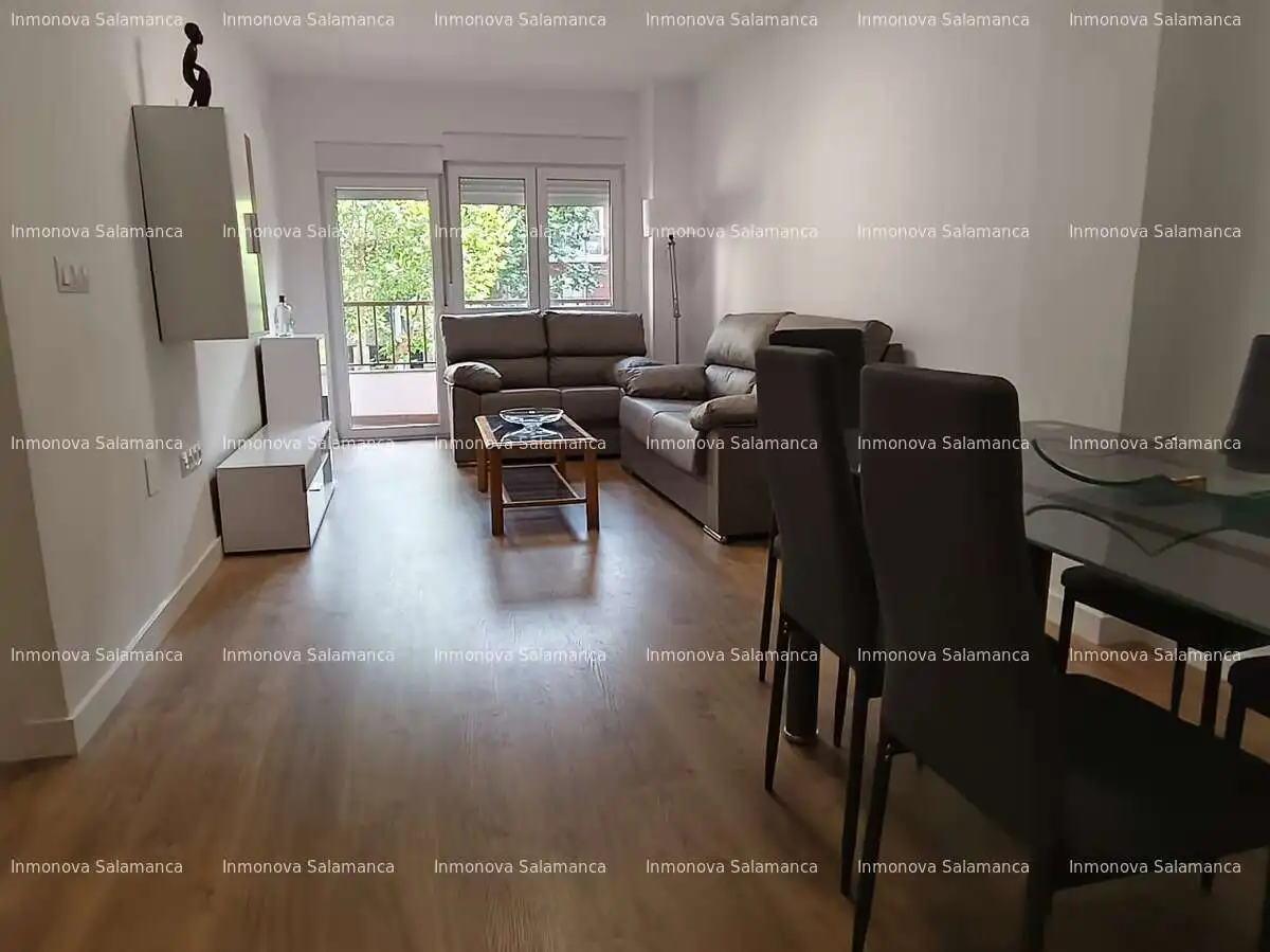 Wohnzimmer von Wohnung zur Miete in Salamanca mit Heizung, Terrasse und Möbliert