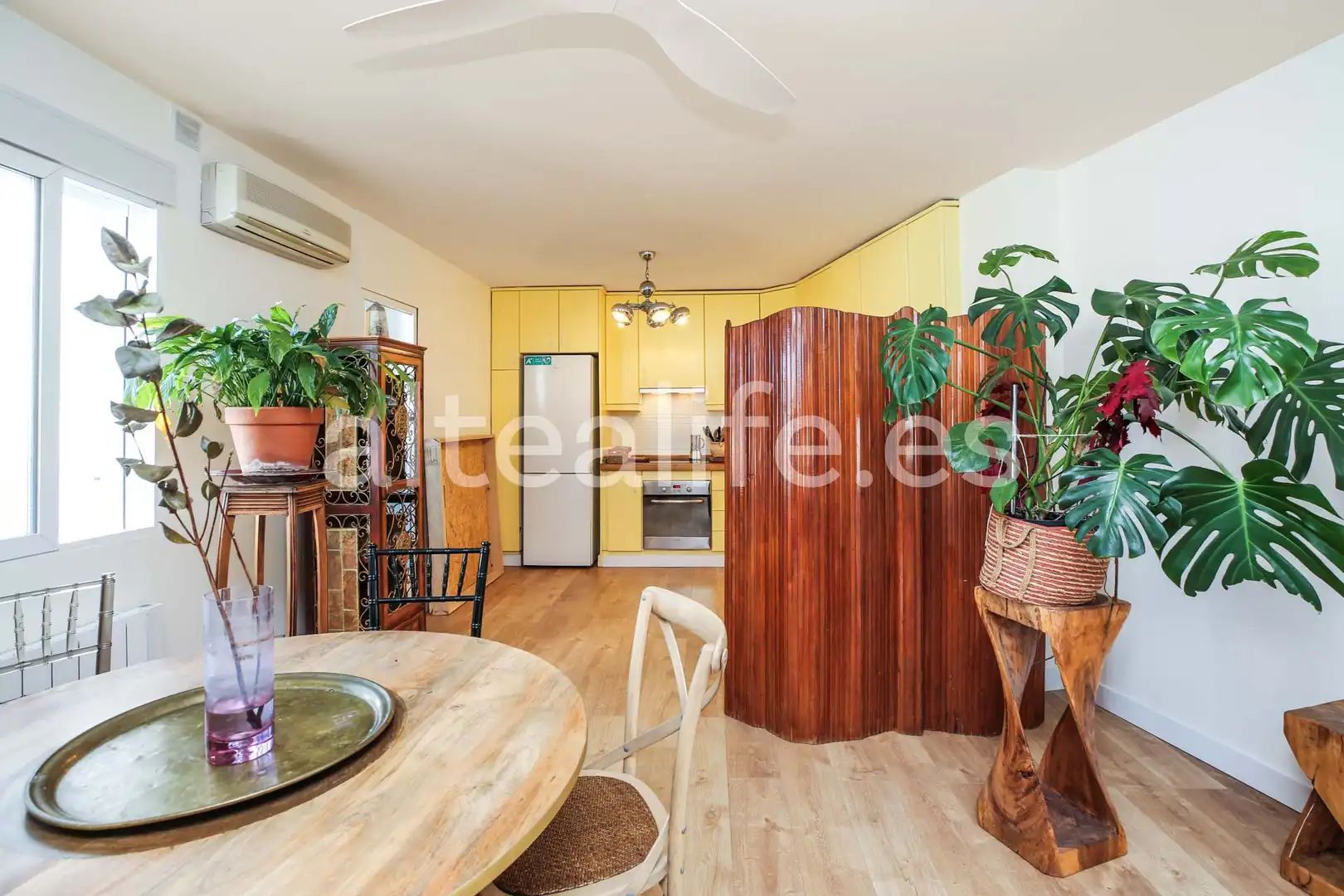 Küche von Dachboden zum Verkauf in Altea mit Klimaanlage und Terrasse